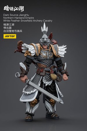 Dark Source JiangHu Northern Hanland Empire White Feather Snowfield Archery Cavalry - Premium action figure - $46.99