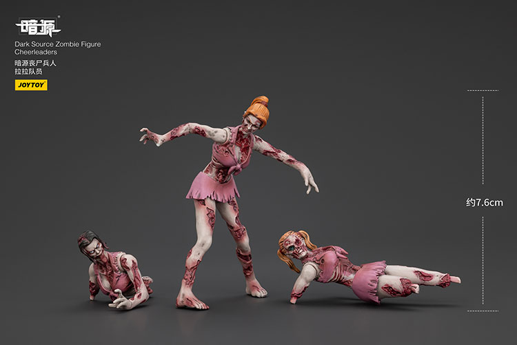 Dark Source Zombie Figure CheerLeaders - view 4