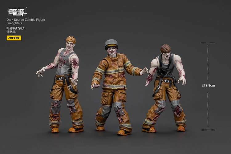 Dark Source Zombie Figure Firefighters - view 4