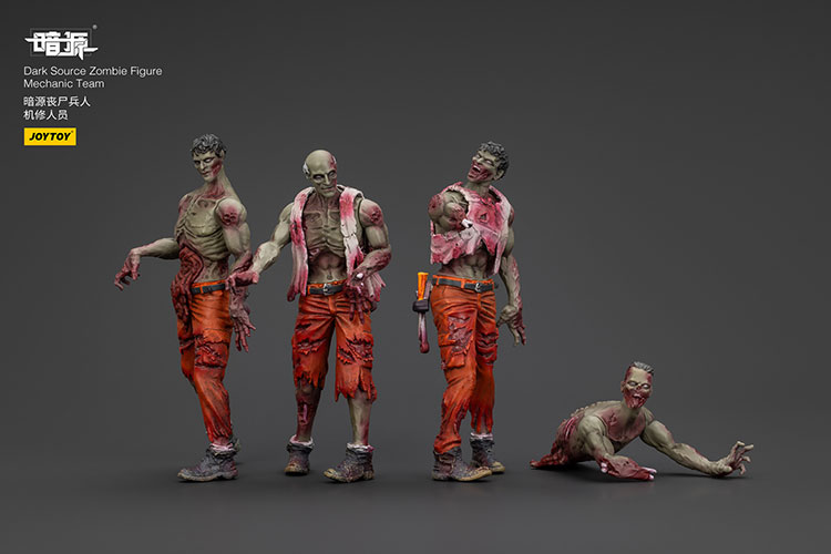 Dark Source Zombie Figure Mechanic Team - view 3