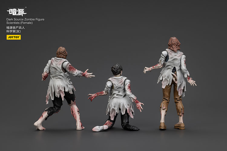 Dark Source Zombie Figure Scientists (Female) - view 2