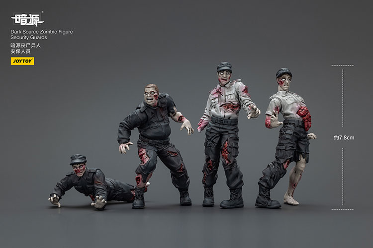 Dark Source Zombie Figure Security Guards - view 4