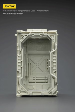 Individual Soldier Hangar Display Case - Armor White C - Premium action figure - $9.99