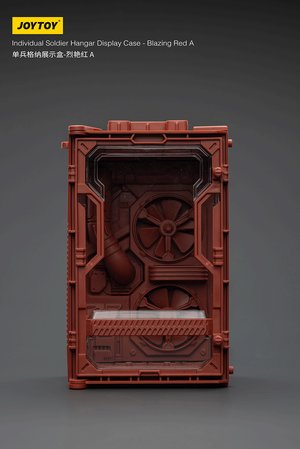 Individual Soldier Hangar Display Case - Blazing Red A - Premium action figure - $9.99