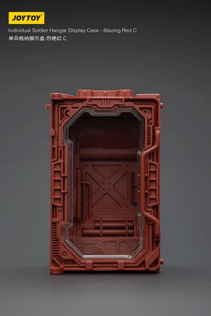 Individual Soldier Hangar Display Case - Blazing Red C - Premium action figure - $9.99