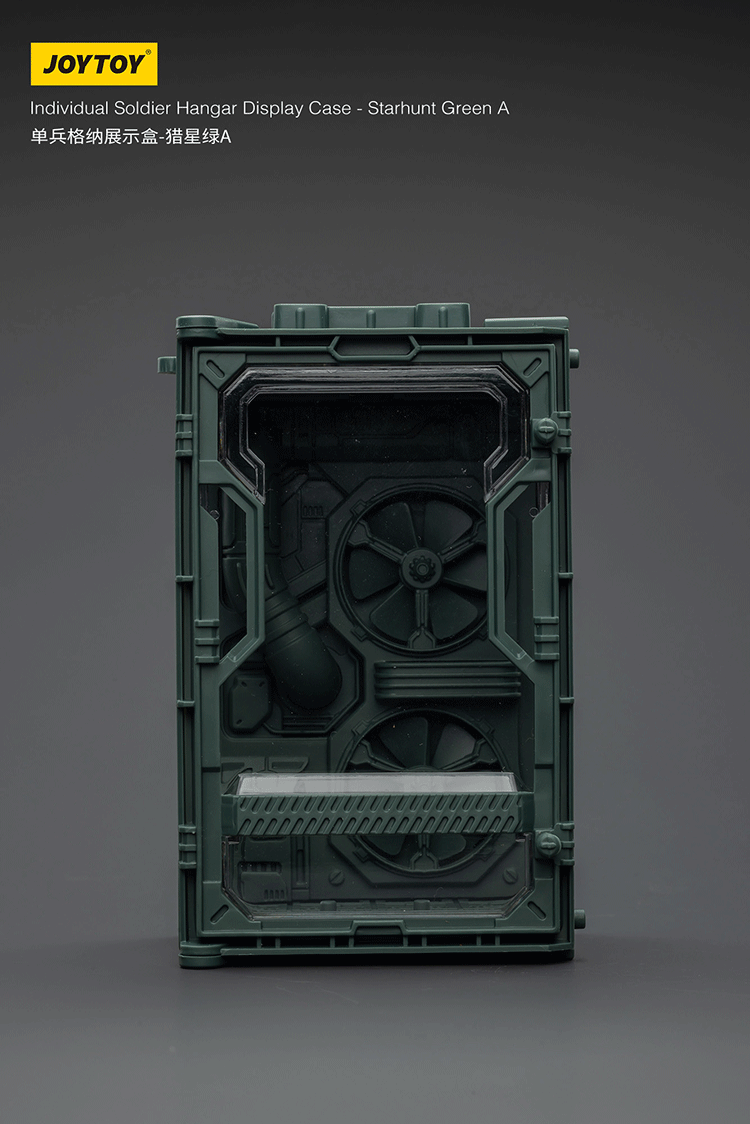 Individual Soldier Hangar Display Case - Starhunt Green A - main product image