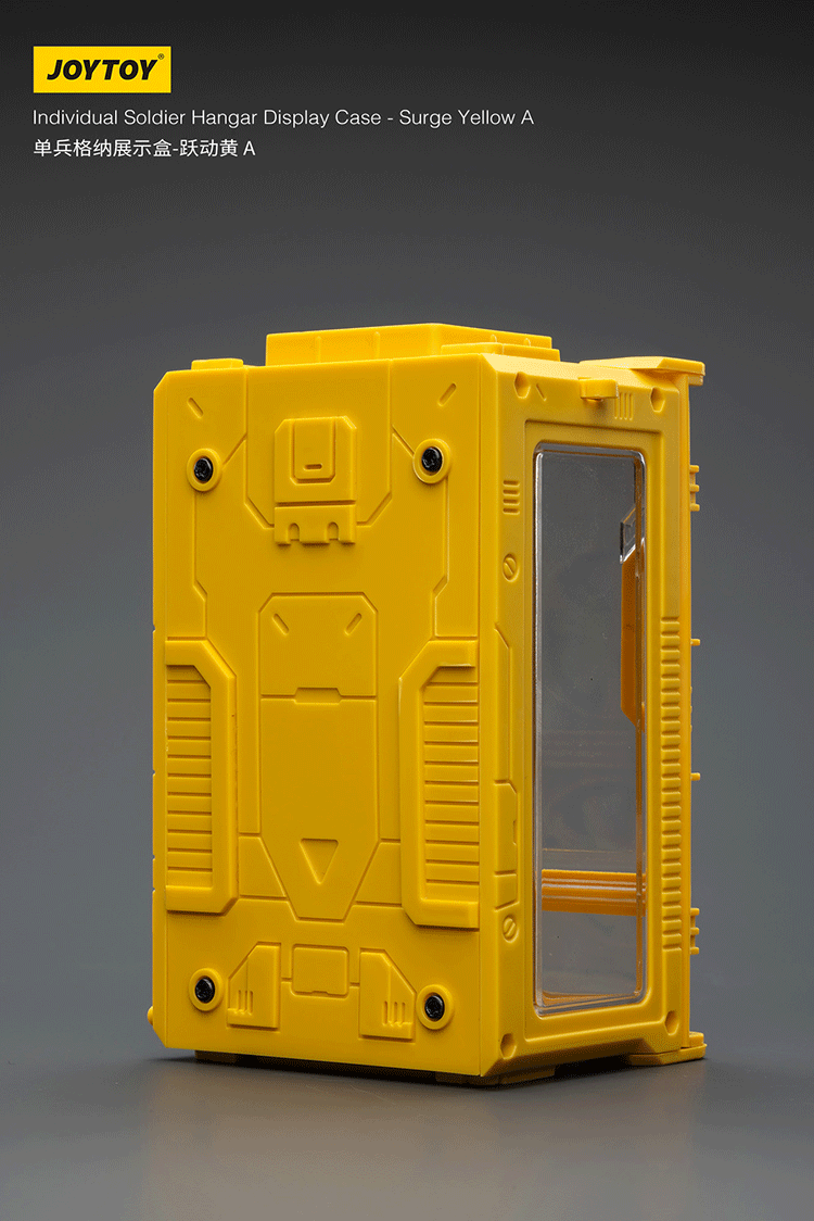 Individual Soldier Hangar Display Case - Surge Yellow A - view 2