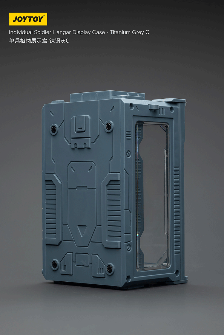 Individual Soldier Hangar Display Case - Titanium Grey C - view 2
