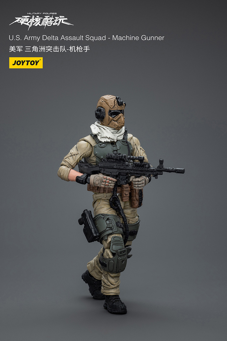 U.S.Army Delta Assault Squad-Machine Gunner - view 3