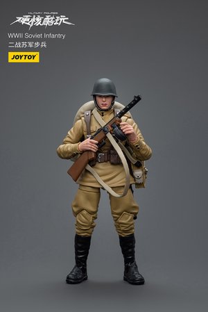WWII Soviet Infantry - Premium action figure - $19.99