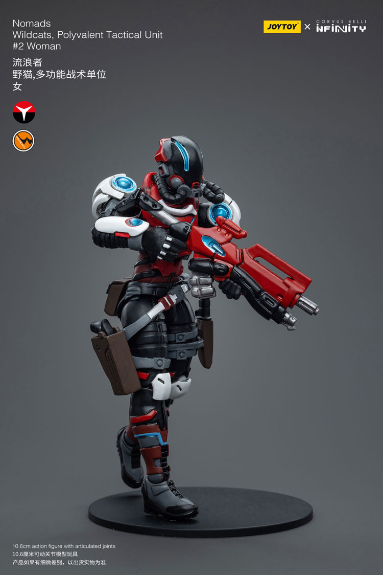 Nomads Wildcats, Polyvalent Tactical Unit #2 Woman - view 5