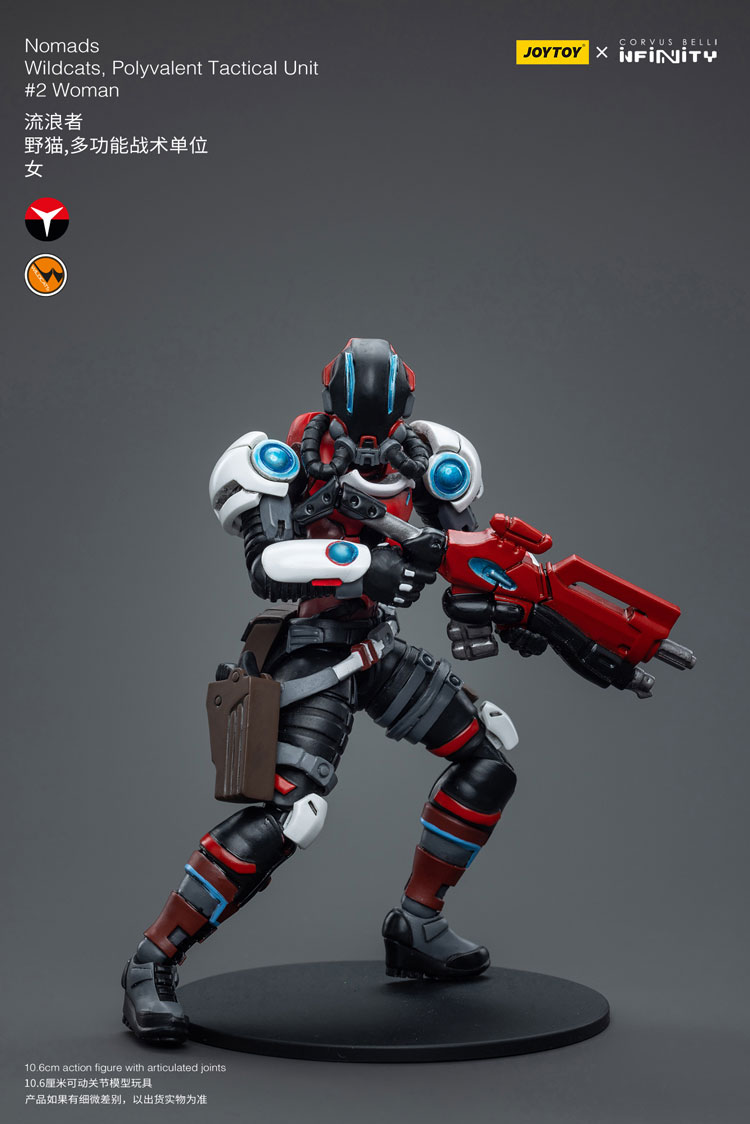 Nomads Wildcats, Polyvalent Tactical Unit #2 Woman - view 6