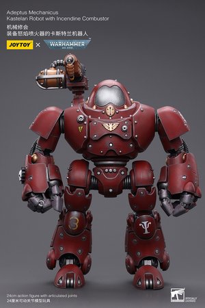 Adeptus Mechanicus Kastelan Robot with Incendine Combustor - Premium action figure - $94.99