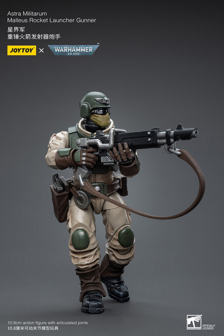 Astra Militarum Ordnance Team with Malleus Rocket Launcher - view 16