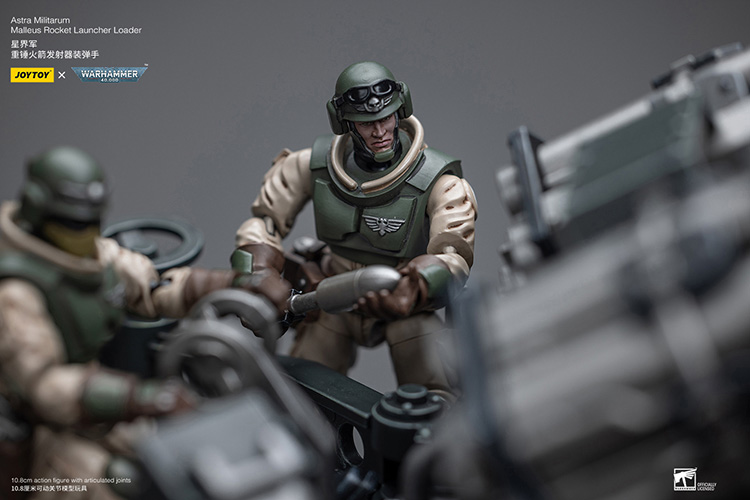 Astra Militarum Ordnance Team with Malleus Rocket Launcher - view 20