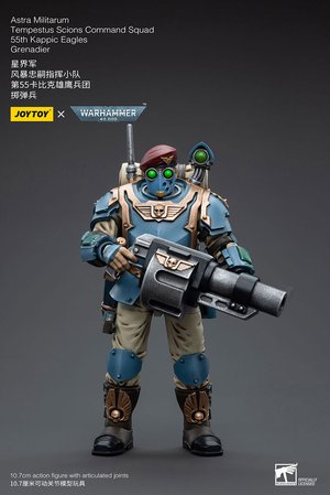 Astra Militarum Tempestus Scions Command Squad 55th Kappic Eagles Grenadier - Premium action figure - $45.99