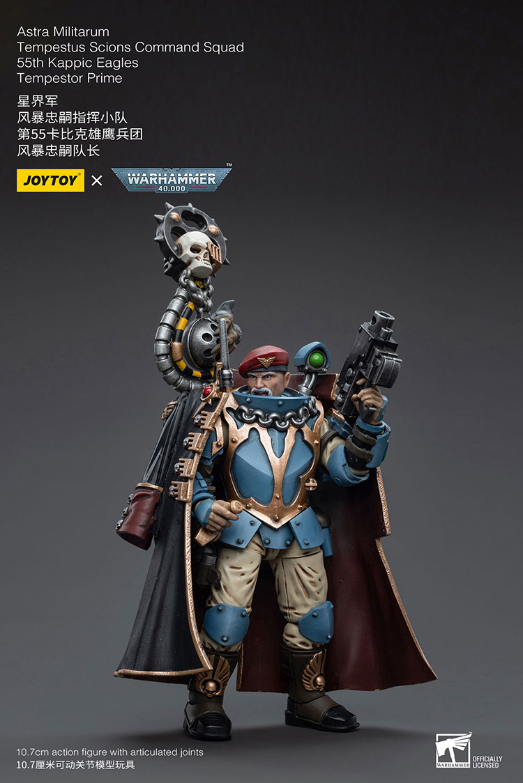 Astra Militarum Tempestus Scions Command Squad 55th Kappic Eagles Tempestor Prime - view 3