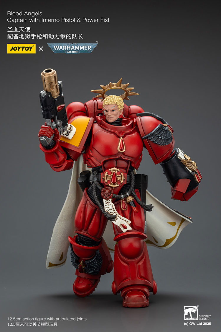 Blood Angels Captain with Inferno Pistol & Power Fist - view 5