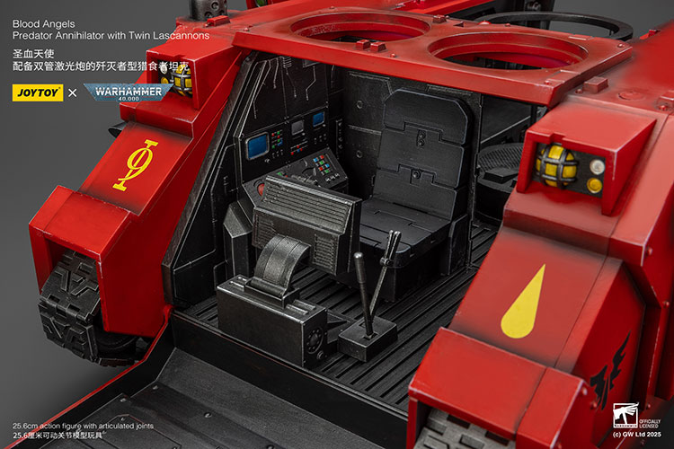 Blood Angels Predator Annihilator with Twin Lascannons - view 29