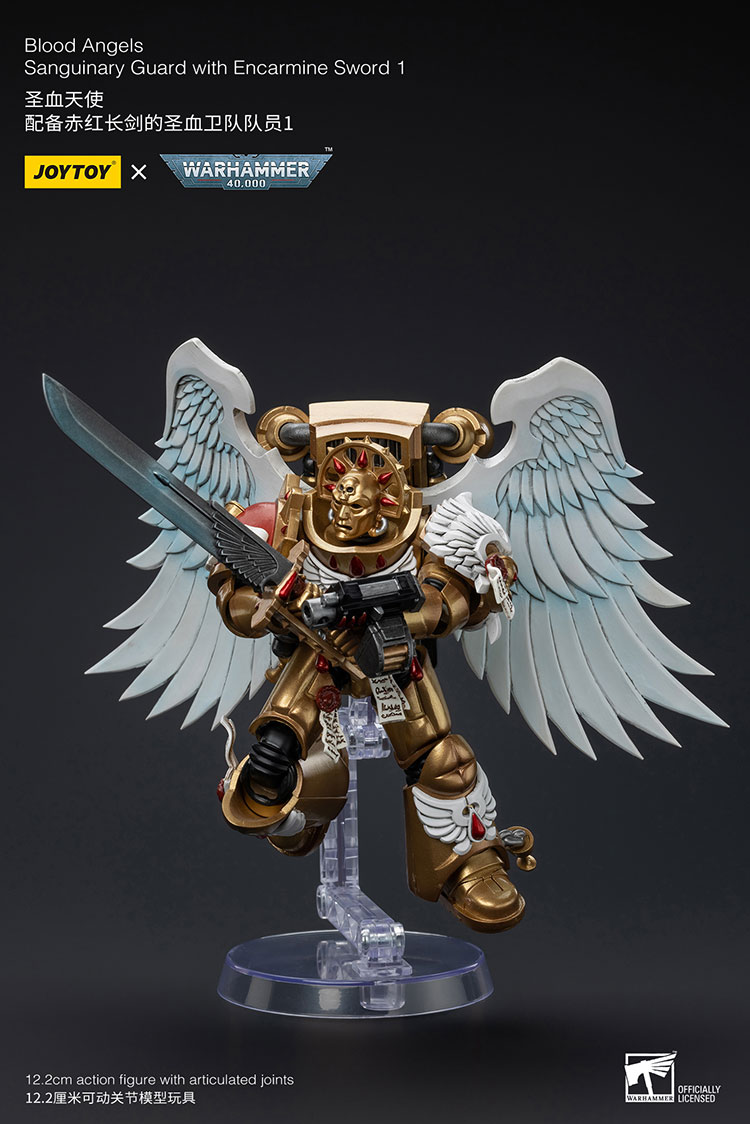 Blood Angels Sanguinary Guard with Encarmine Sword 1 - view 5