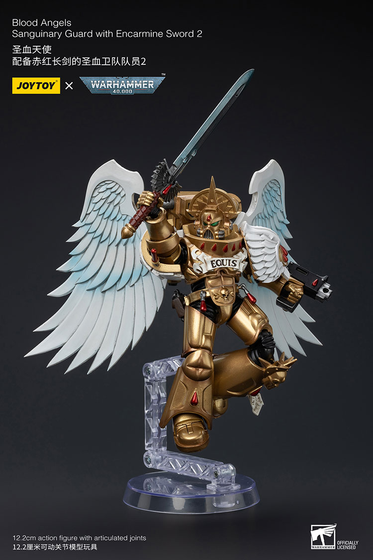 Blood Angels Sanguinary Guard with Encarmine Sword 2 - view 5