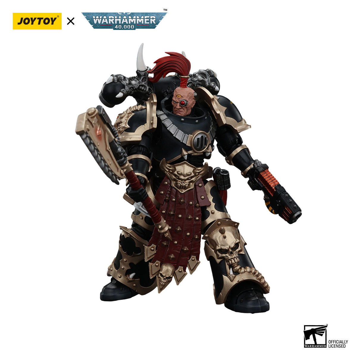 Chaos Space Marines Black Legion Chosen with Plasma Pistol and Power Axe - view 13