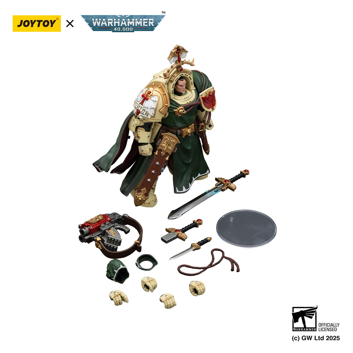 Dark Angels Belial, Grand Master of The Deathwing With the Sword of Silence and Storm Bolter - view 17