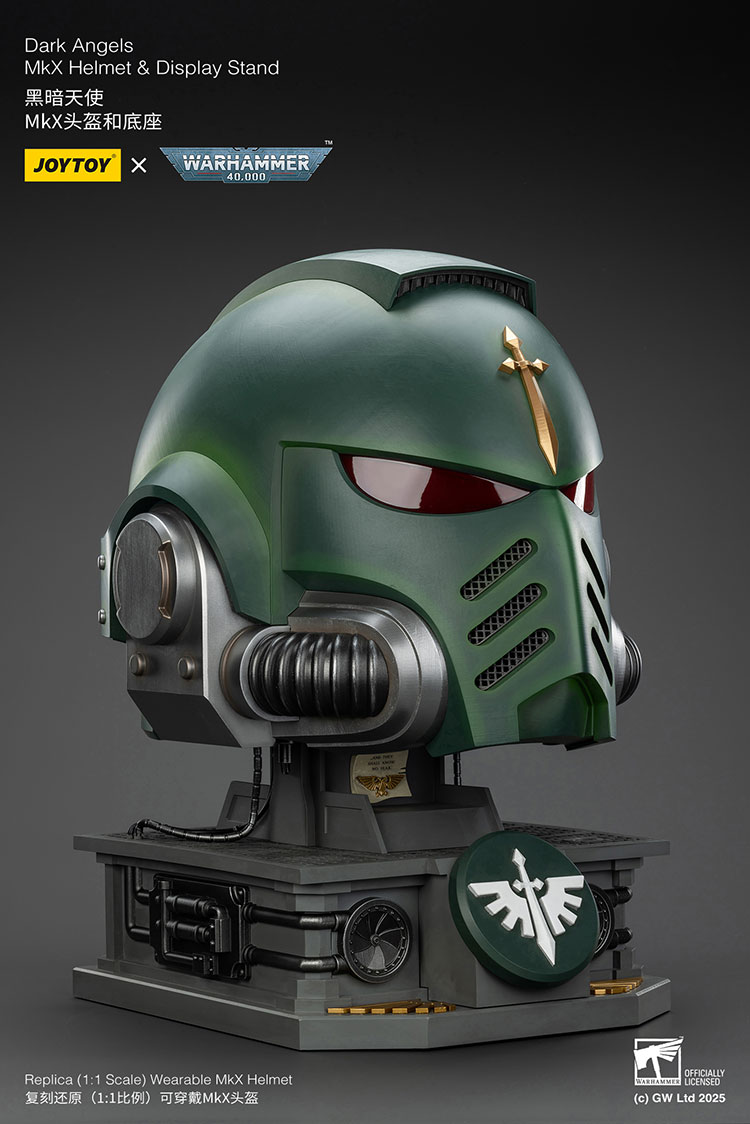 Dark Angels MkX Helmet & Display Stand - view 2