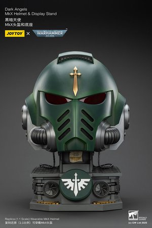 Dark Angels MkX Helmet & Display Stand - Premium action figure - $299.99