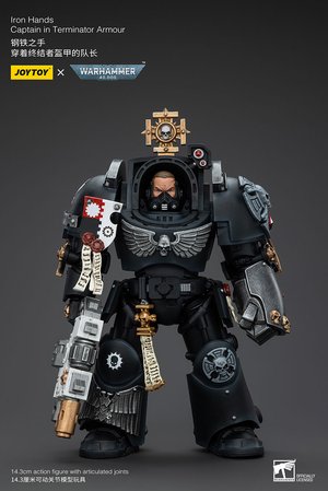 Iron Hands Captain in Terminator Armour - Premium action figure - $59.99
