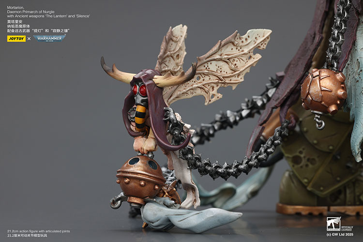 Mortarion， Daemon Primarch of Nurgle with Ancient weapons‘The Lantern' and ‘Silence' - view 16