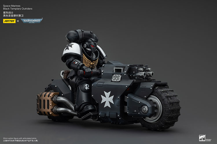 Space Marines Black Templars Outriders - view 13