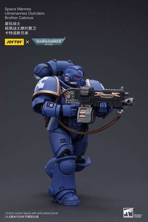 Space Marines Ultramarines Outriders Brother Catonus - Premium action figure - $34.99