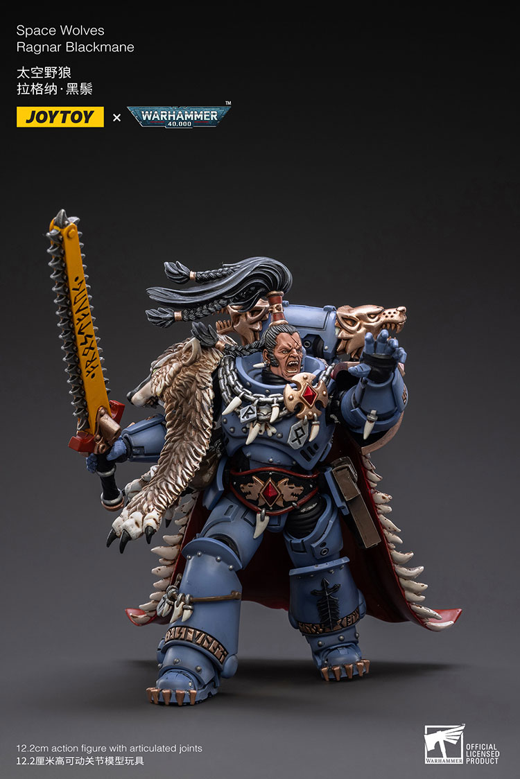 Space Wolves Ragnar Blackmane - view 2