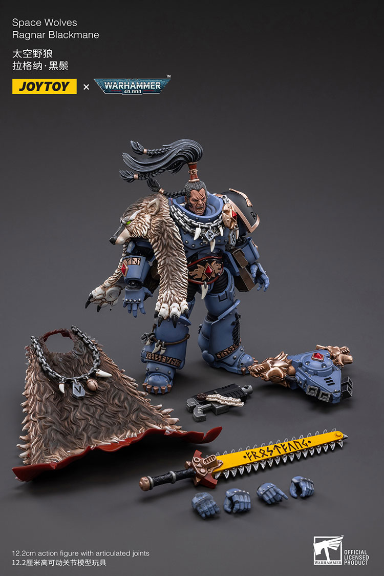 Space Wolves Ragnar Blackmane - view 8