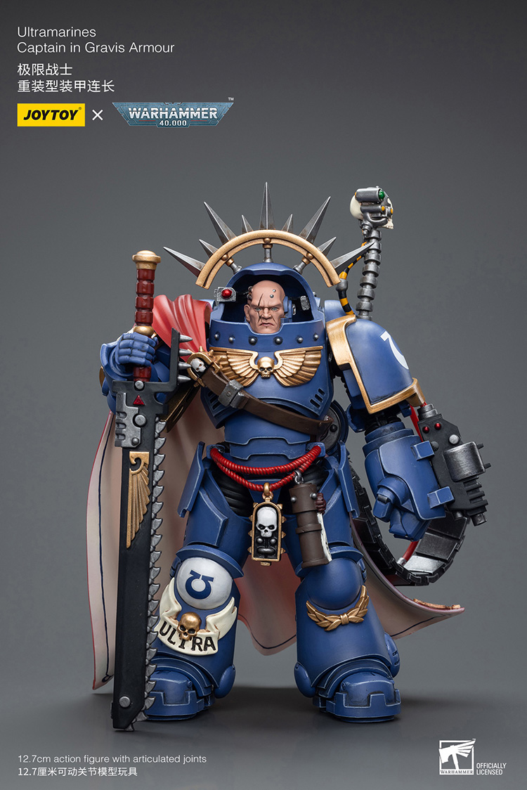 Ultramarines Captain in Gravis Armour - main product image