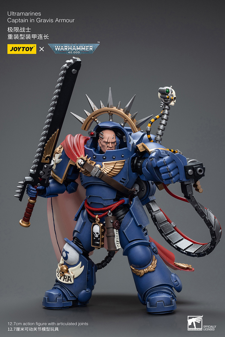 Ultramarines Captain in Gravis Armour - view 4