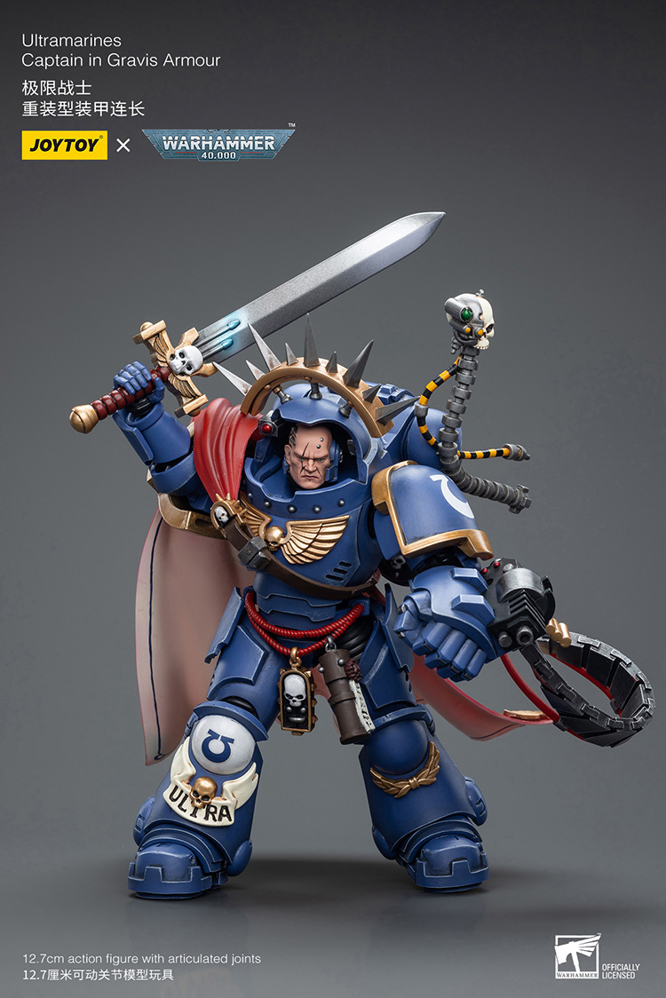 Ultramarines Captain in Gravis Armour - view 5