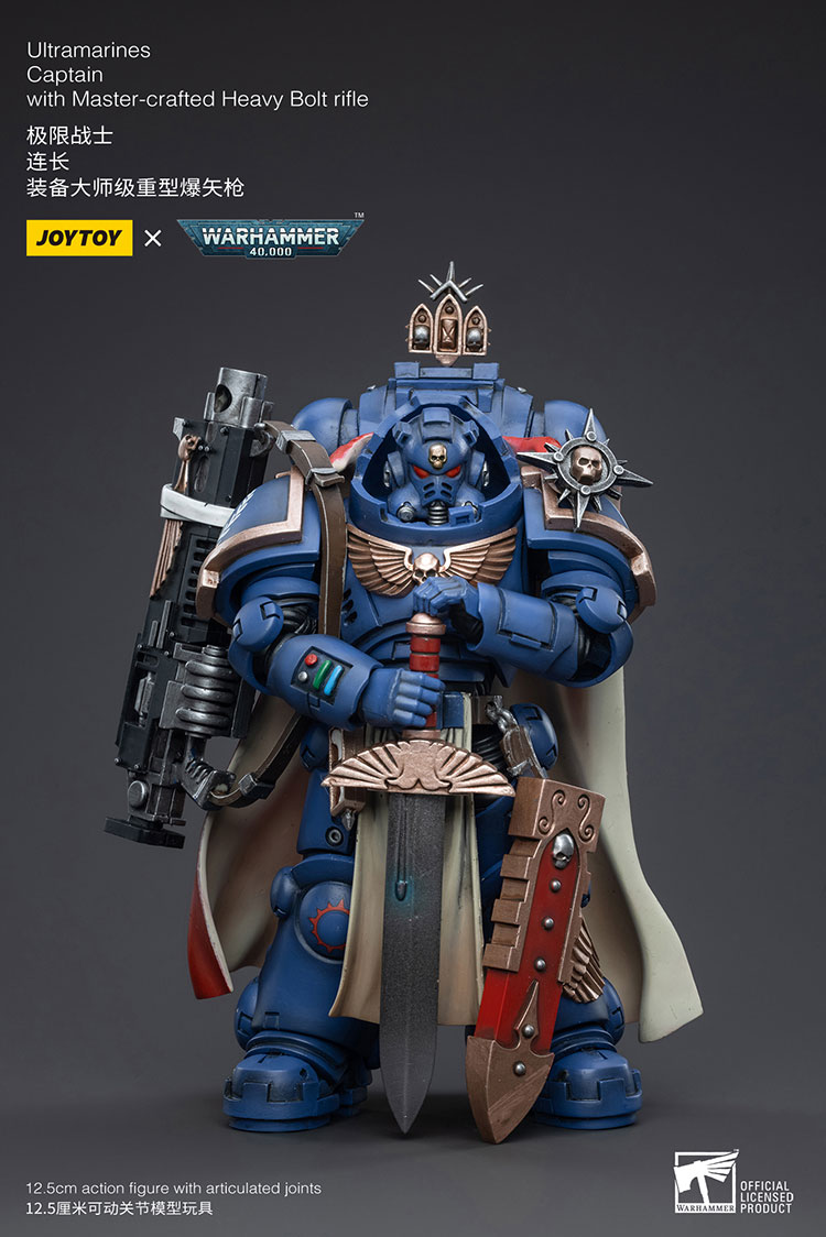 Ultramarines Captain with Master-crafted Heavy Bolt rifle - view 3