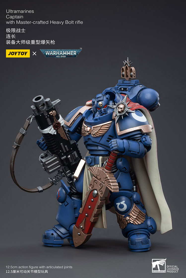 Ultramarines Captain with Master-crafted Heavy Bolt rifle - view 4