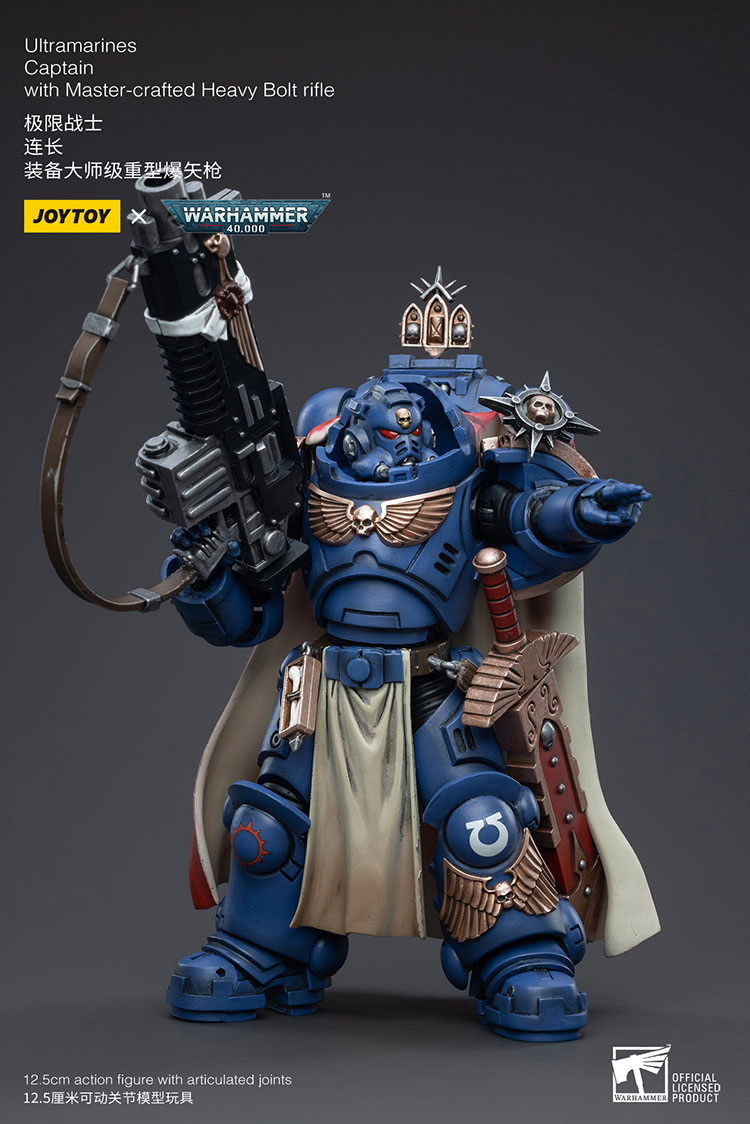 Ultramarines Captain with Master-crafted Heavy Bolt rifle - view 6