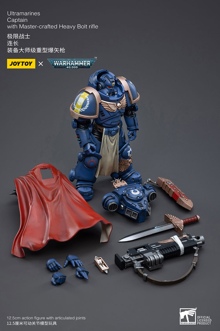 Ultramarines Captain with Master-crafted Heavy Bolt rifle - view 7