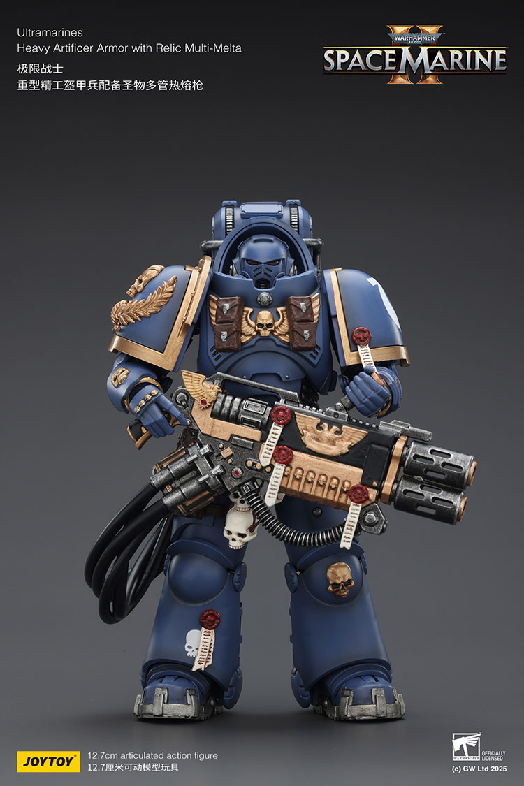 Ultramarines Heavy Artificer Armor with Relic Multi-Melta - main product image