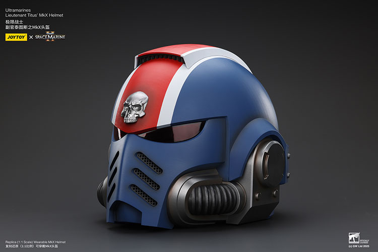 Ultramarines Lieutenant Titus' MKX Helmet - main product image
