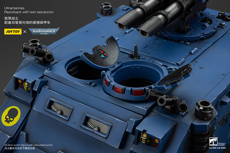 Ultramarines Razorback with twin lascannon - view 7