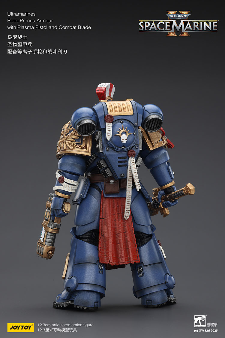 Ultramarines Relic Primus Armour with Plasma Pistol and Combat Blade - view 11