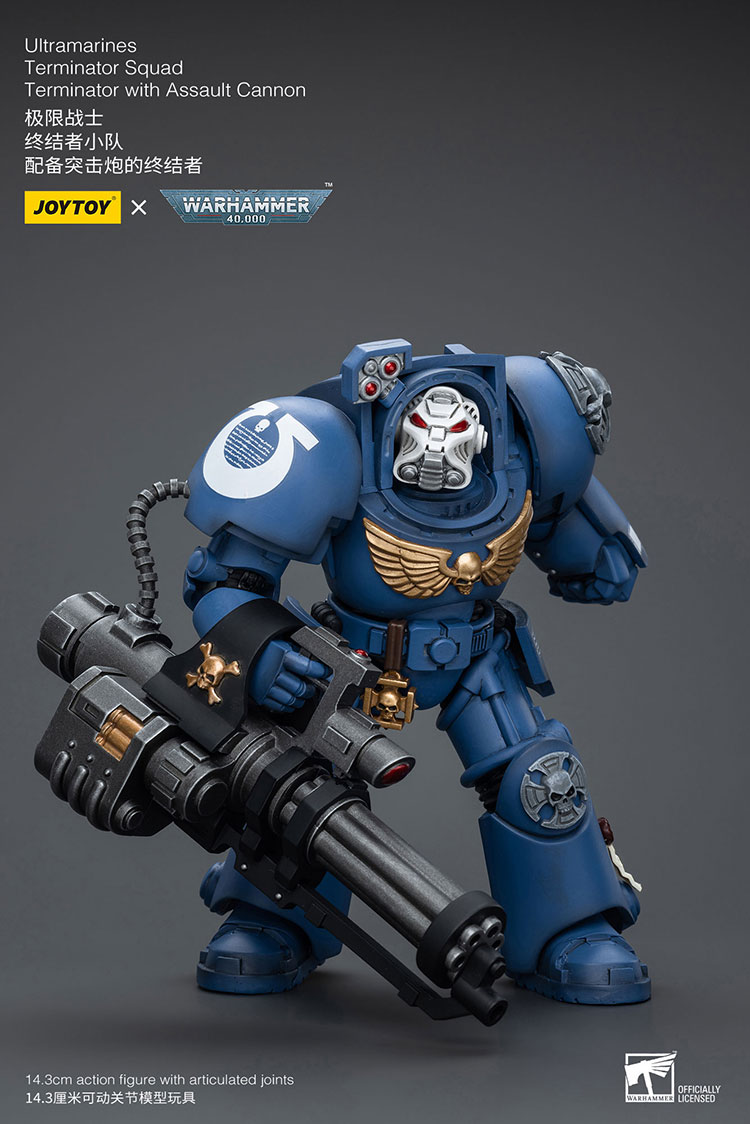 Ultramarines Terminator Squad Terminator with Assault Cannon - view 3