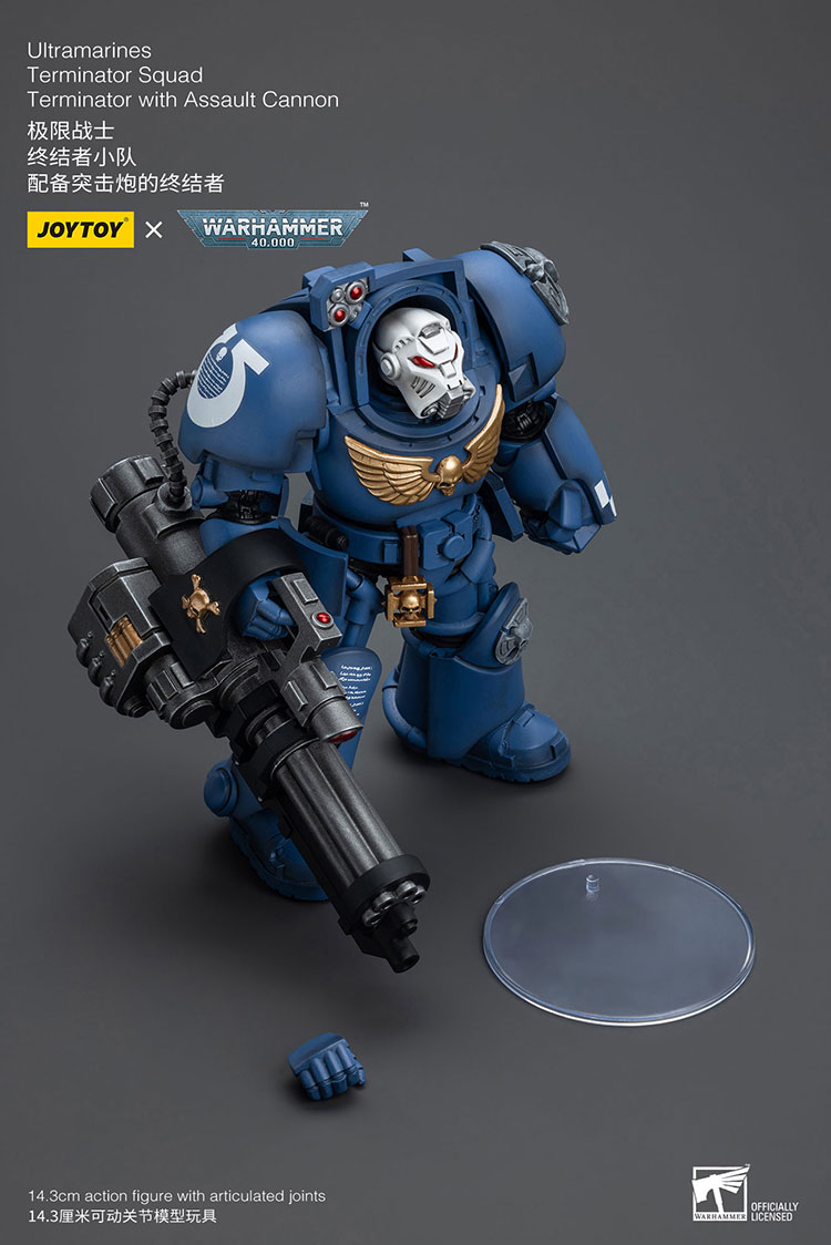 Ultramarines Terminator Squad Terminator with Assault Cannon - view 6