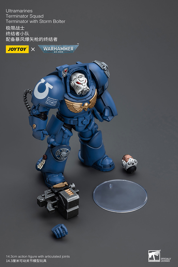 Ultramarines Terminator Squad Terminator with Storm Bolter - view 6
