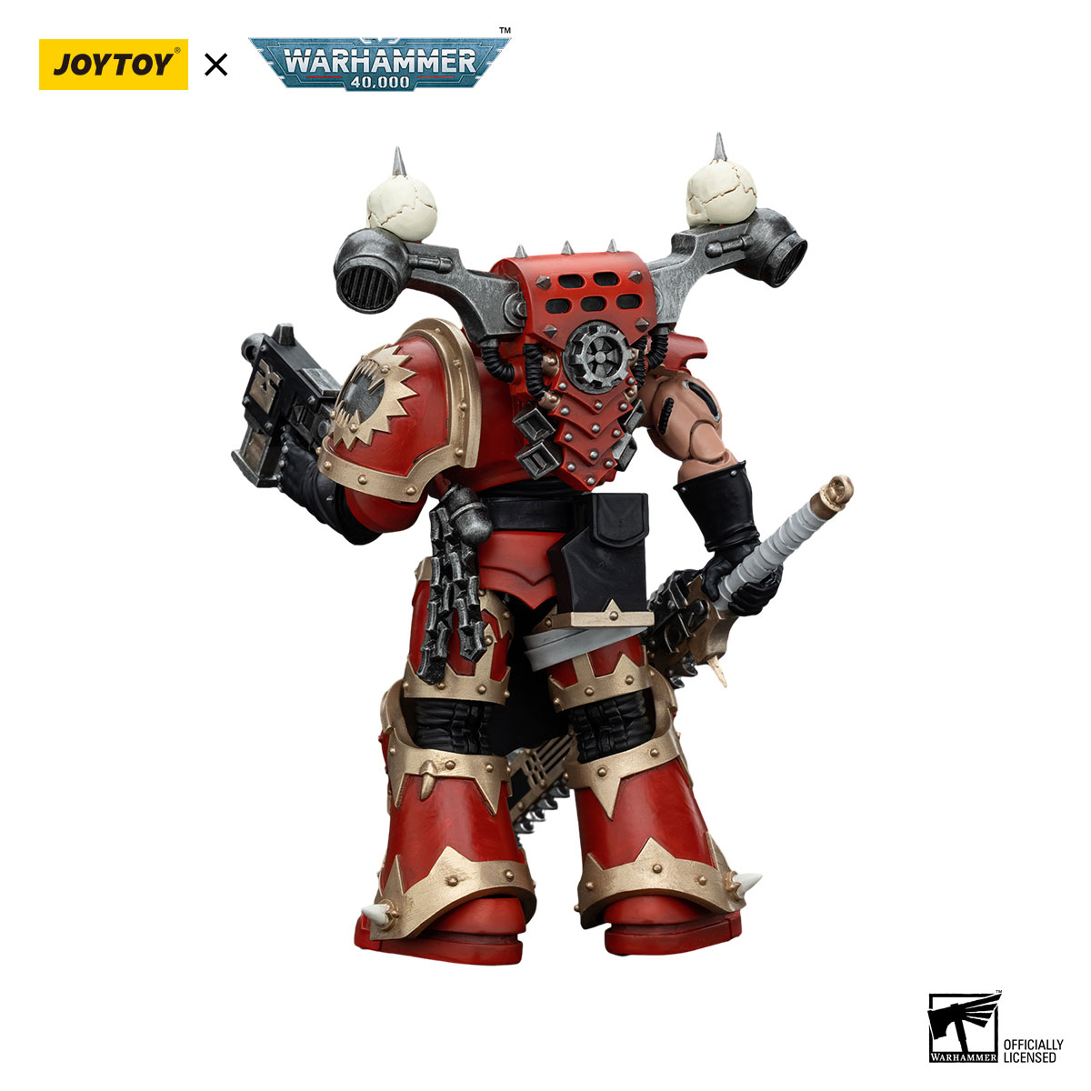 World Eaters Khorne Berzerker with Eviscerator Chainsword - view 9